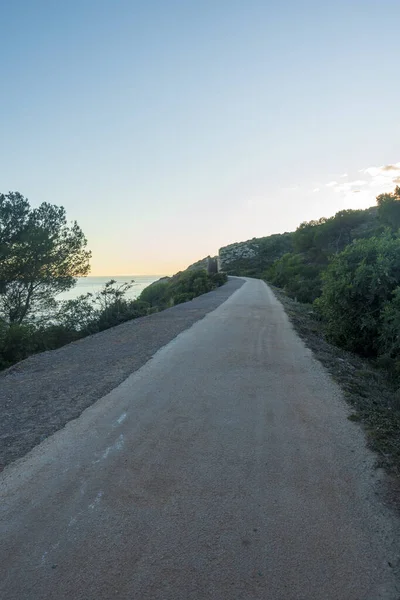 Zelená cesta z Oropesy do Benicassim, Costa Azahar — Stock fotografie