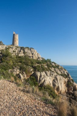 Benicassim ve oropesa del mar 'ın yeşil yolu, Costa azahar, İspanya