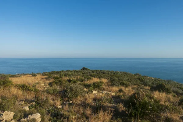Die Küste Der Renega Oropesa Einem Klaren Sommertag Spanien — Stockfoto