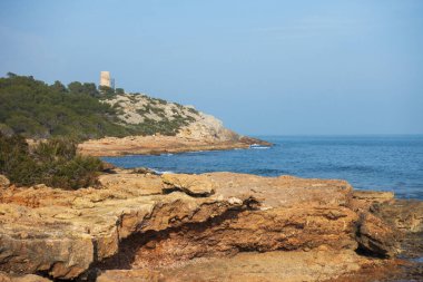 İspanya 'nın Oropesa del Mar kentindeki kaçak bölge.