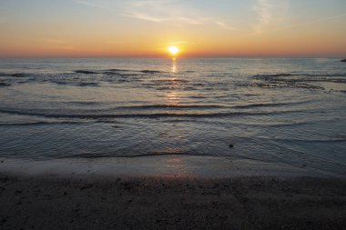 İspanya, Oropesa 'daki La Renega plajı.