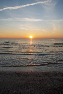 İspanya, Oropesa 'daki La Renega plajı.