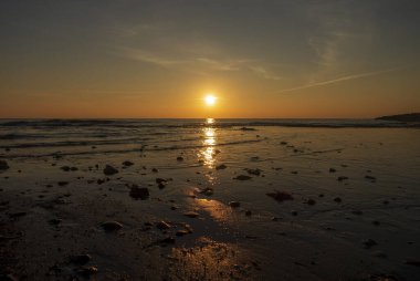 İspanya, Oropesa 'daki La Renega plajı.