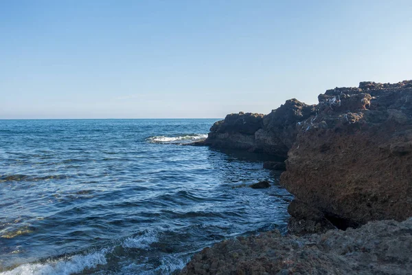 Día Despejado Playa Renega Oropesa España — Foto de Stock
