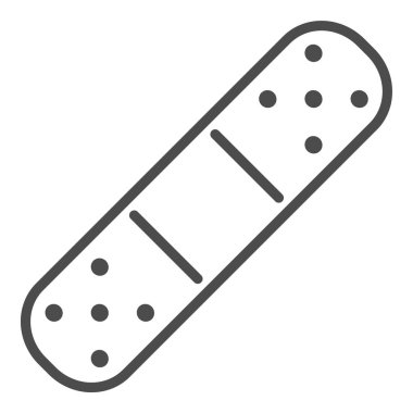 Alçı çizgisi simgesi. Web sitesi tasarımı ve mobil uygulamalar için yüksek kaliteli siyah ana hat logosu.