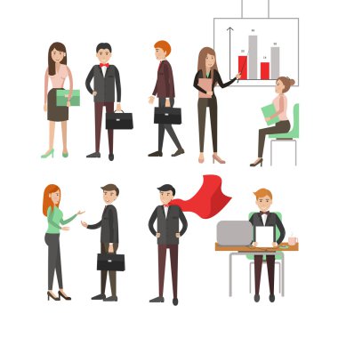 Grup insanlar iş ve iş takım çalışması. Office insanlar