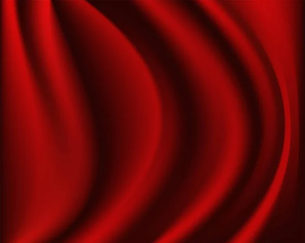Красная Ткань Градиентный Фон Декор — стоковый вектор