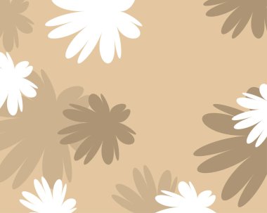 Soyut figürlerle yapıştır arkaplanı