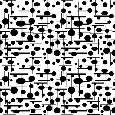 Geometrik şekiller Dikişsiz desen dekor