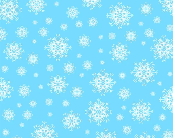 Hintergrund Weihnachten Dekor Weißer Schnee — Stockvektor