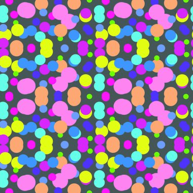 Geometrik şekiller Dikişsiz desen dekor