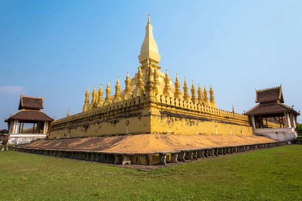 Pha que Luang no Laos — Fotografia de Stock