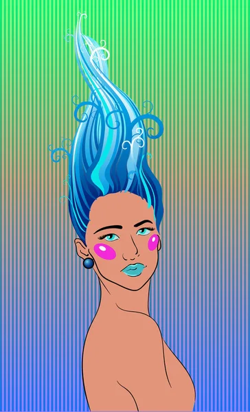 Hair swirl gay