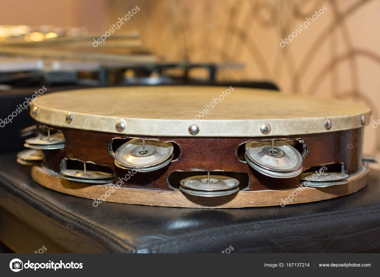 symphonic and brass bands, percussion instrument concept beautiful