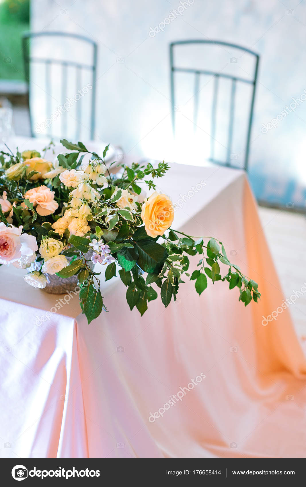 Flower arrangement, romance, environment concept. still life in form of