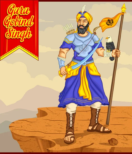 Mutlu Guru Gobind Singh Jayanti Festivali gösterim amacıyla Sih (Pencap dili) kutlama