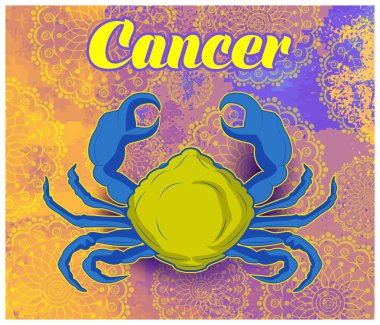 Astroloji Astroloji Kanser çizimi 