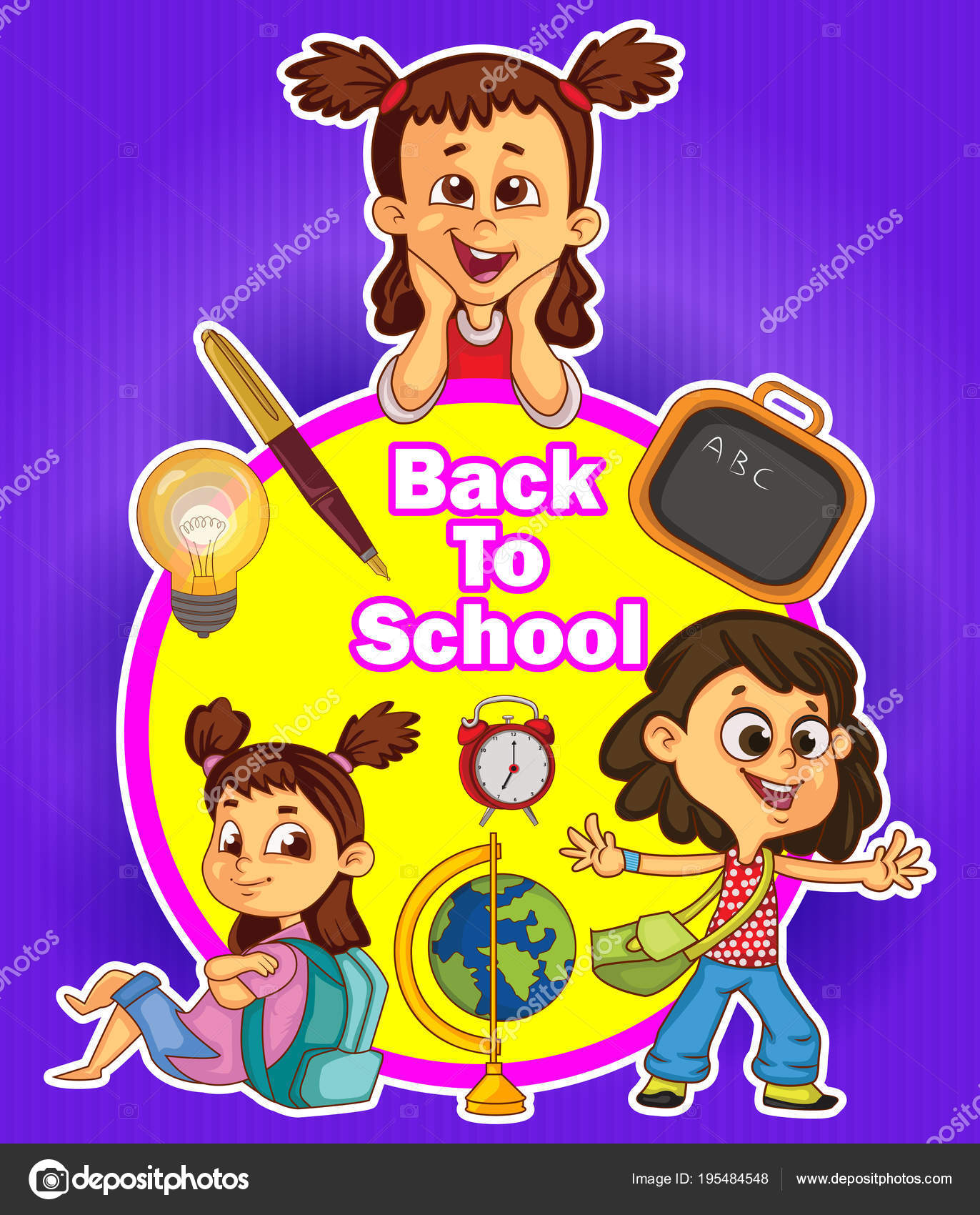 Rückenschule Vektor Für Banner Oder Hintergrund ...