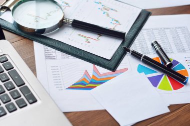 Mali yazdırılan kağıt çizelgeleri, grafikler ve diyagramlar