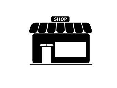 mağaza simgesi. Pazar satırı simgesi 