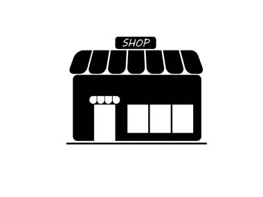 mağaza simgesi. Pazar satırı simgesi 