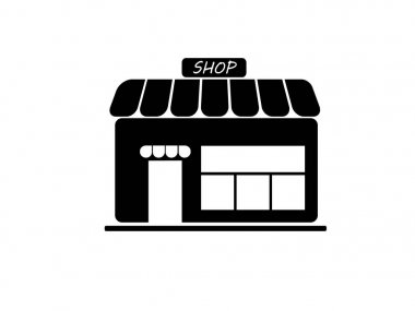 mağaza simgesi. Pazar satırı simgesi 