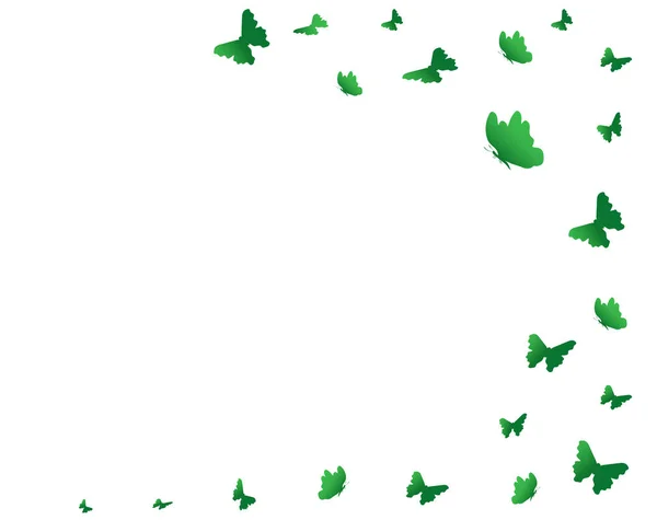 Fond Lumineux Avec Des Papillons Magiques Papillons Nuit Volant Dans — Image vectorielle