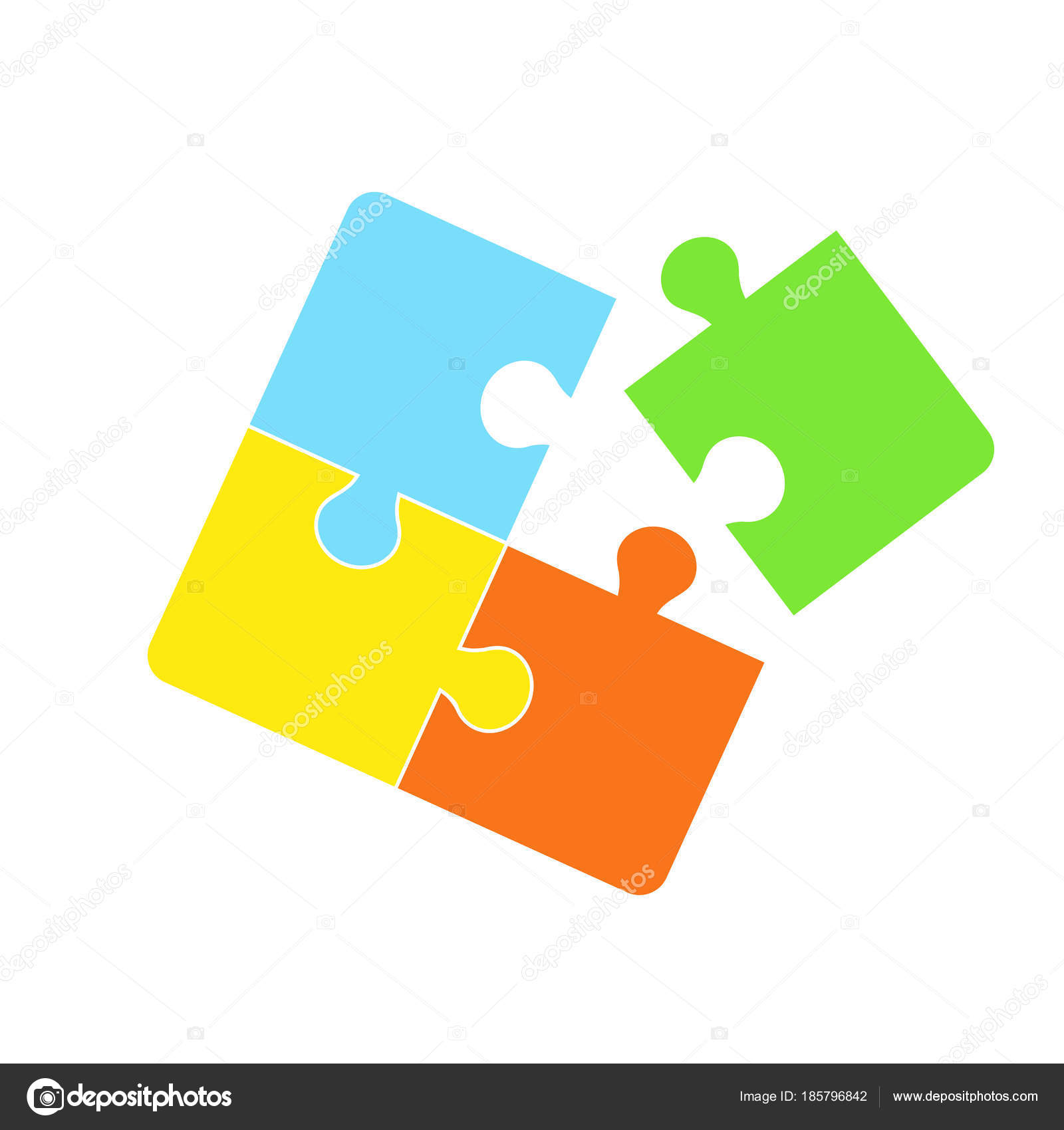 jigsaw puzzle symbol icon vector illustration graphic design stock jigsaw design