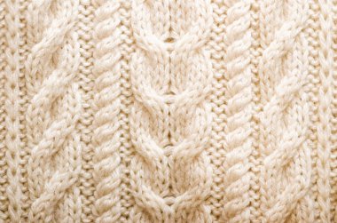 Örme doku. Yünden kumaş. Arka plan, kopya alanı