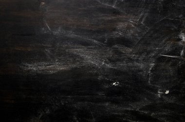 Siyah arka plan ile un. Kopya alanı, üstten görünüm