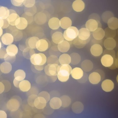 Bokeh ışıkları ile şenlikli arka plan. Noel ve yeni yıl