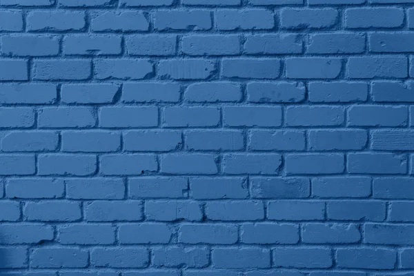 Mint brick wall texture. Background with copy space for design. Trendy blue and calm color. — Stock Photo, Image