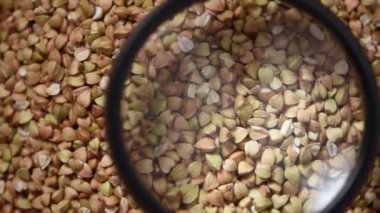 Kırmızı organik mercimek doku değişimi. Yemek malzemesi geçmişi. Üst görünüm