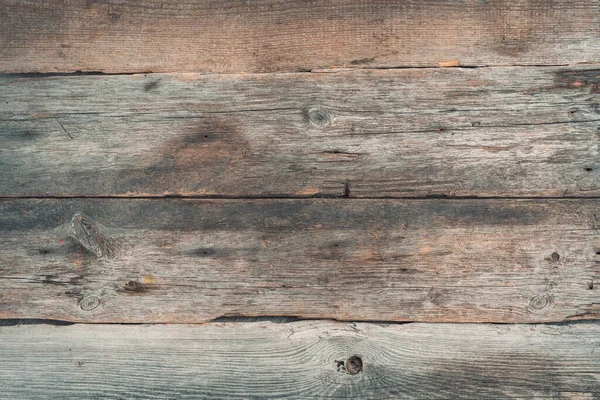 Old natural wooden background. Top view. Copy space. Vintage wood texture — Stock Photo, Image