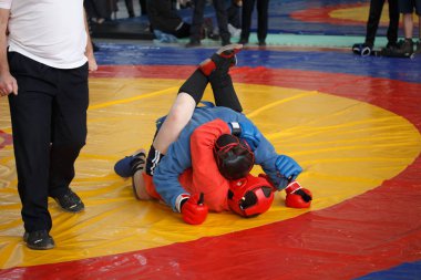 Çocuklar yarışmalar Sambo