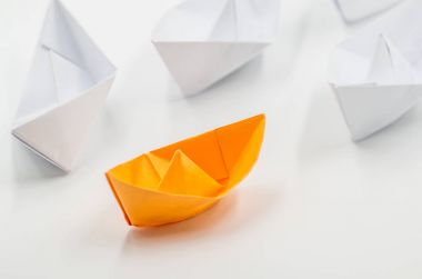 liderlik kavramı origami