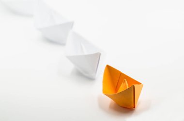 liderlik kavramı origami