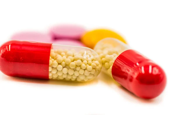 Medicinas coloridas — Foto de Stock
