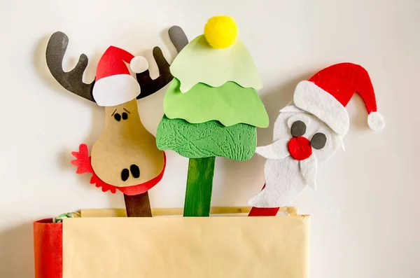 Christmas symbol crafts — Stock Photo, Image