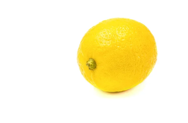 Citron isolerad på vit bakgrund — Stockfoto