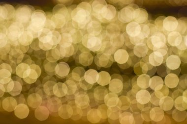 bokeh Altın ışık ampul
