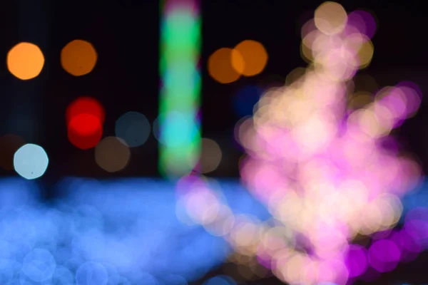 Blured bokeh de árbol de luz —  Fotos de Stock