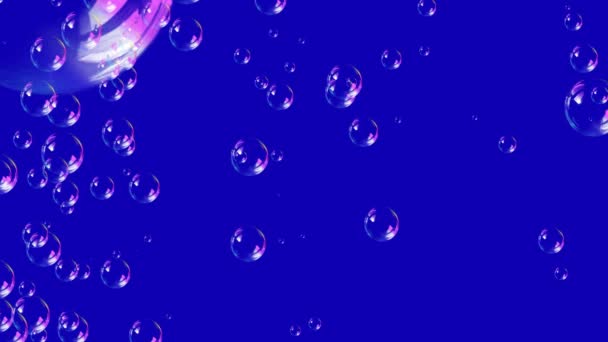 4K Soap Bubbles — Stock Video
