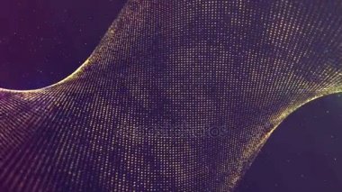 Soyut fantastik hareketli arka plan