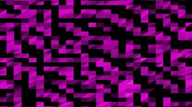 Renkli geometrik poligonal Pixelated arka plan