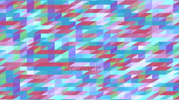 Abstrakter geometrischer Hintergrund — Stockvideo