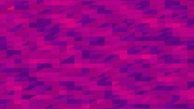 Renkli geometrik poligonal Pixelated arka plan