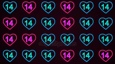 14 Şubat döngü arka plan