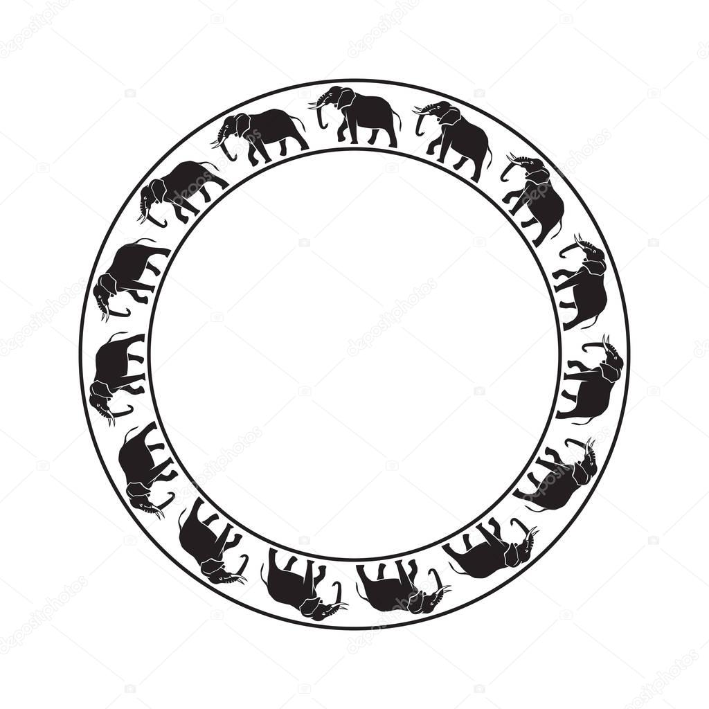 elephants circle ornament-03