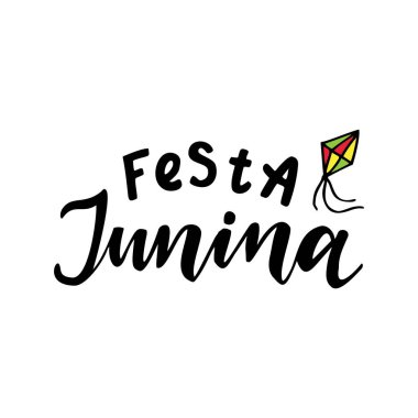 Festa Junina. Hand drawn